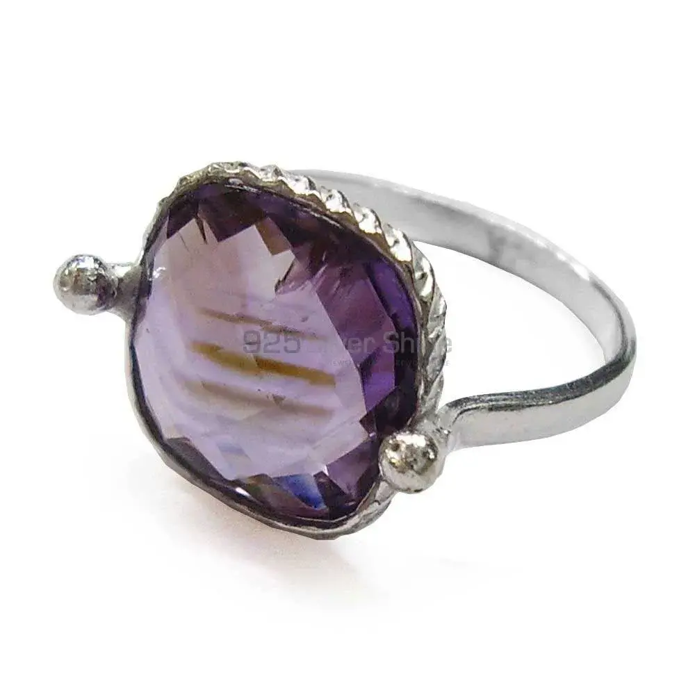 925 Silver Amethyst Rings For Women's 925SR3855_1