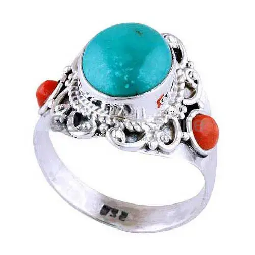 Genuine Multi Gemstone Rings In 925 Sterling Silver Jewelry 925SR2972_1