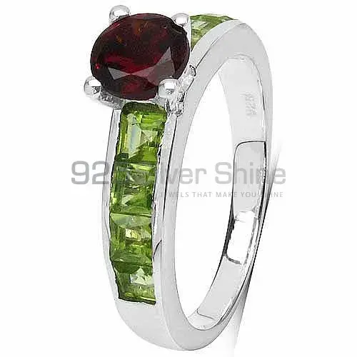Genuine Multi Gemstone Rings In 925 Sterling Silver Jewelry 925SR3130_2