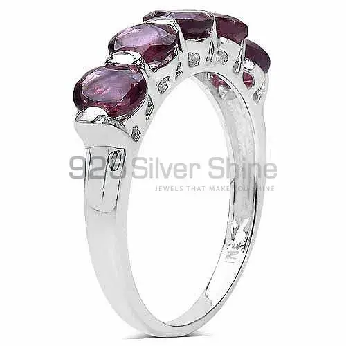 Genuine Rhodonite Gemstone Rings In 925 Sterling Silver Jewelry 925SR3233_0