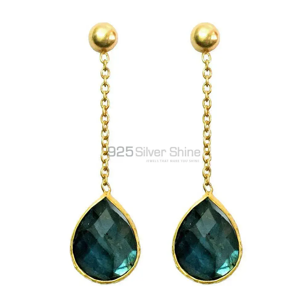 Genuine Gemstone Earrings In 925 Sterling Silver Jewelry 925SE1361_0