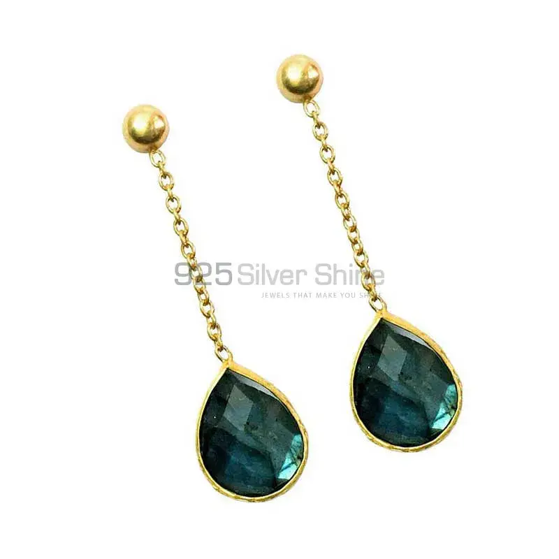 Genuine Gemstone Earrings In 925 Sterling Silver Jewelry 925SE1361_1