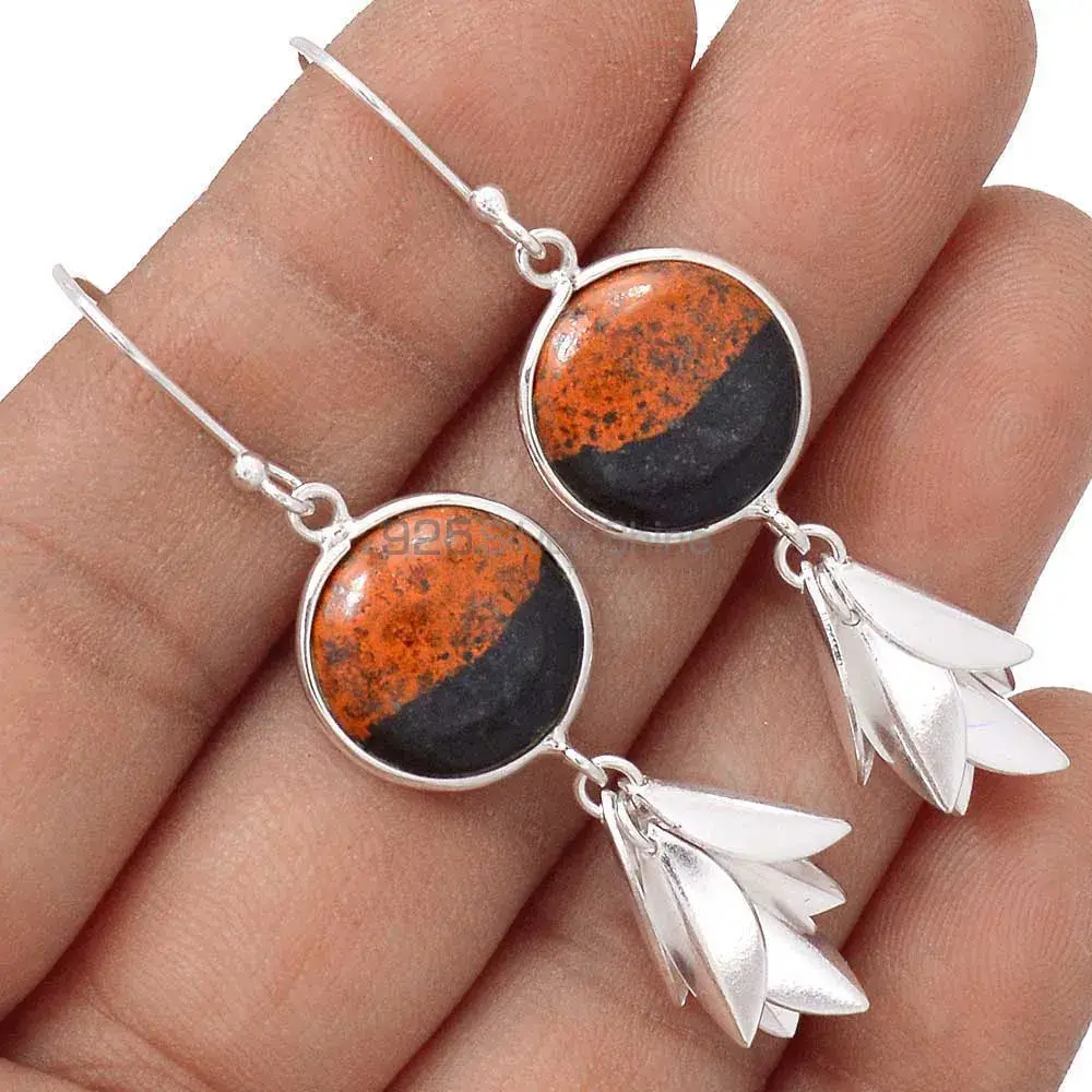 Genuine Sonora Sunset Gemstone Earrings In Fine 925 Sterling Silver 925SE3060_2