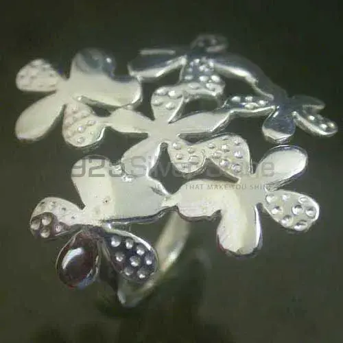 Plain Fine Silver Rings Jewelry 925SR2647_1