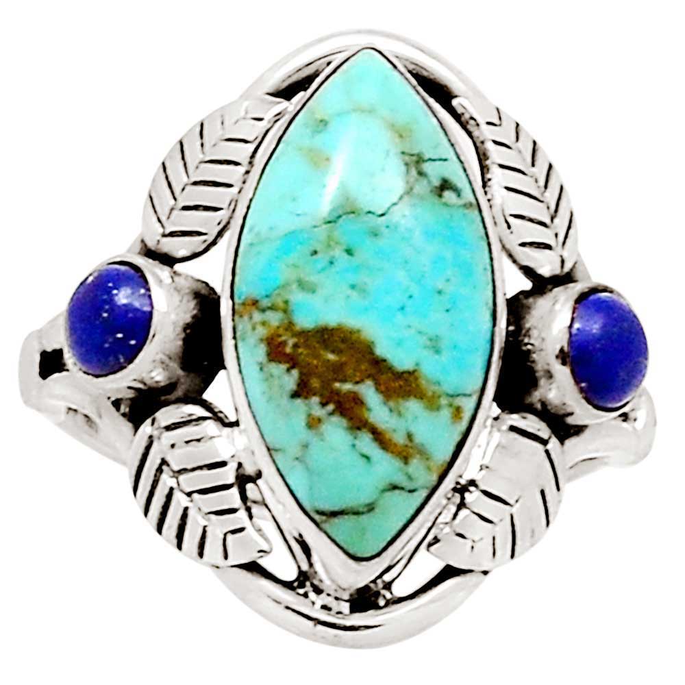 925 Sterling Silver Handmade Rings In Multi Gemstone Jewelry 925SR1042_0
