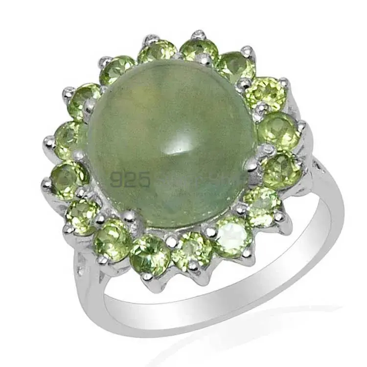 925 Sterling Silver Handmade Rings In Multi Gemstone Jewelry 925SR1488_0
