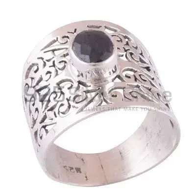 925 Sterling Silver Rings In Black Onyx Gemstone Jewelry 925SR3551_0