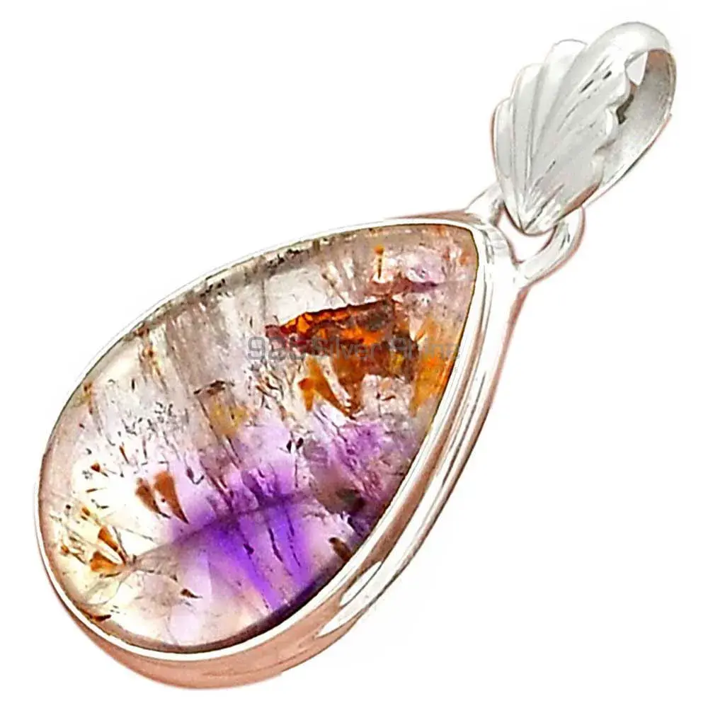 Cacoxenite Gemstone Pendants In 925 Fine Silver Jewelry 925SP180_15