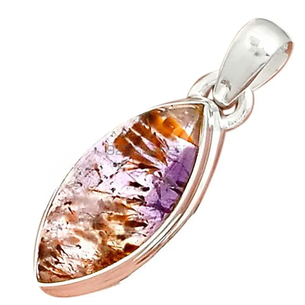 Cacoxenite Gemstone Pendants In 925 Fine Silver Jewelry 925SP180_3