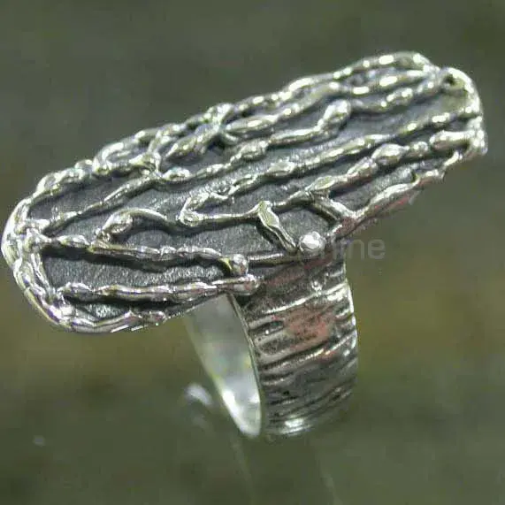 Plain Fine Silver Rings Jewelry 925SR2640_0