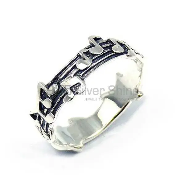 Plain Fine Silver Rings Jewelry 925SR2739_1