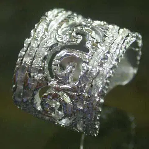 Plain Solid Sterling Silver Rings Jewelry 925SR2639