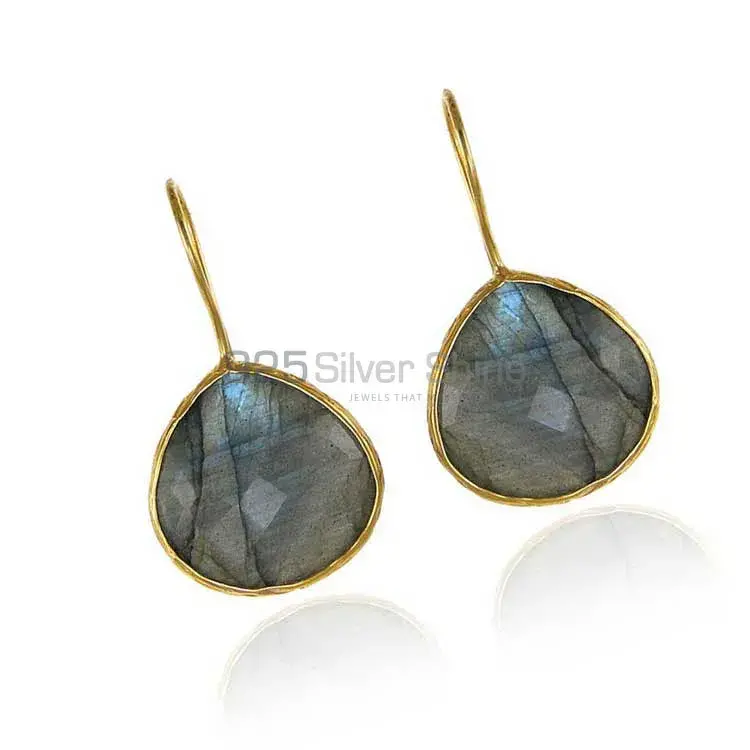 925 Sterling Silver Handmade Earrings In Labradorite Gemstone Jewelry 925SE1989_1
