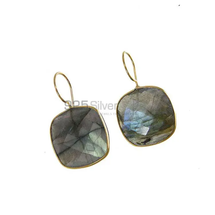 925 Sterling Silver Handmade Earrings In Labradorite Gemstone Jewelry 925SE1974_1