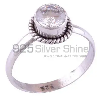 925 Sterling Silver Handmade Rings In Crystal Gemstone Jewelry 925SR3423