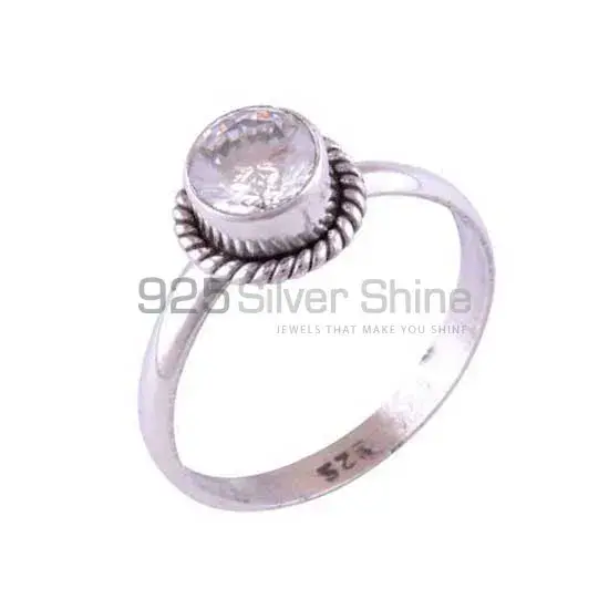 925 Sterling Silver Handmade Rings In Crystal Gemstone Jewelry 925SR3423_0
