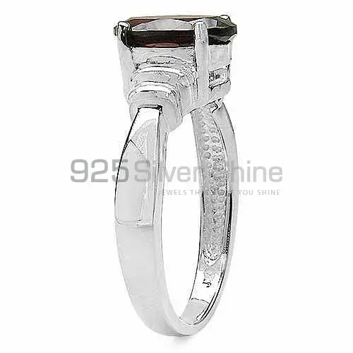 Stunning Garnet Birthstone Sterling Silver Rings 925SR3171_2