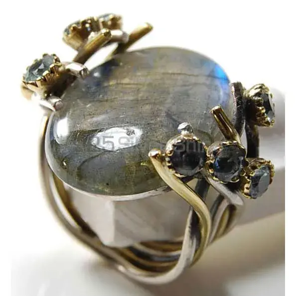 925 Sterling Silver Handmade Rings In Labradorite Gemstone Jewelry 925SR3738_0