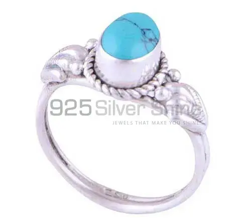 925 Sterling Silver Handmade Rings In Turquoise Gemstone Jewelry 925SR2776_1