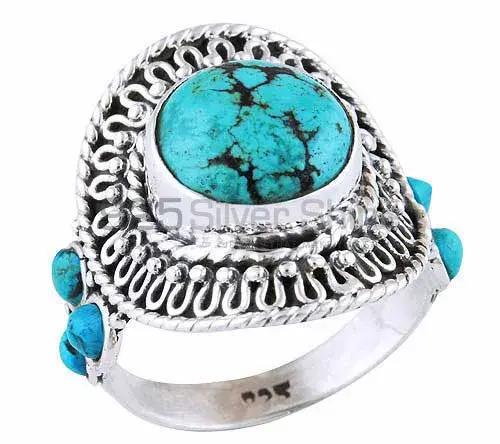 925 Sterling Silver Handmade Rings In Turquoise Gemstone Jewelry 925SR2934_1