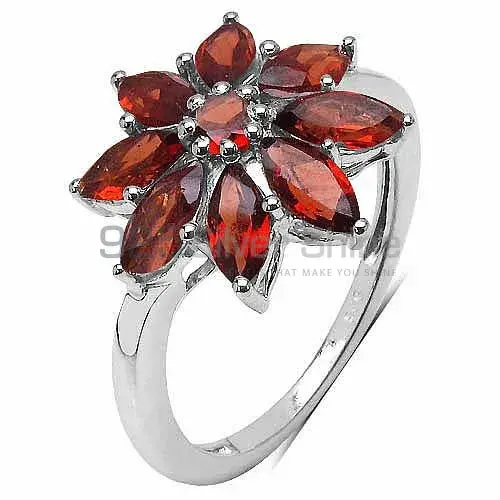 925 Sterling Silver Handmade Rings In Garnet Gemstone Jewelry 925SR3339_2
