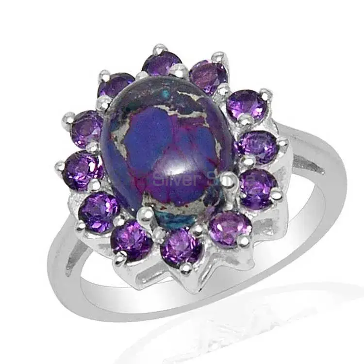 925 Sterling Silver Rings In Multi Gemstone Jewelry 925SR1495_1