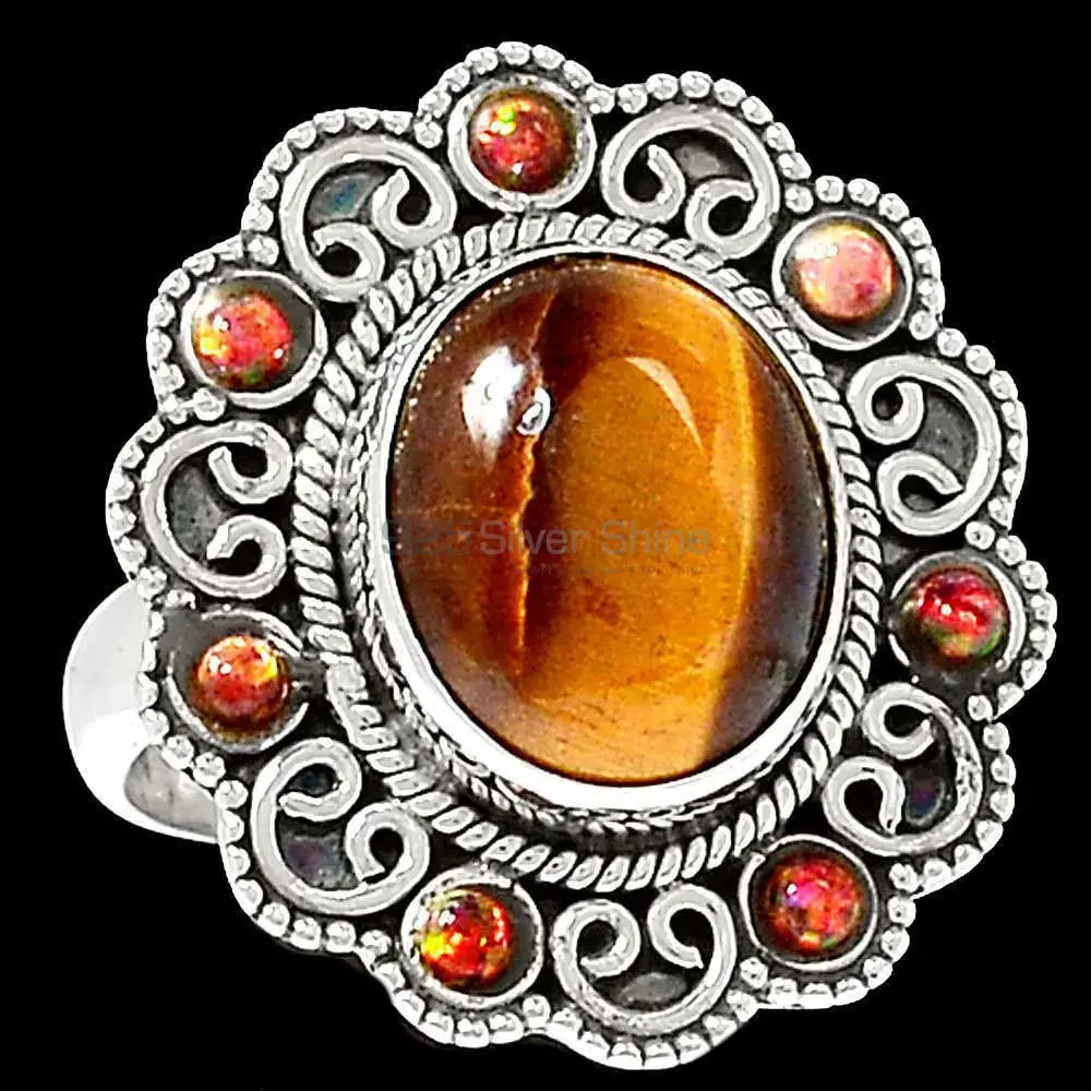 925 Sterling Silver Rings In Multi Gemstone Jewelry 925SR2204_1