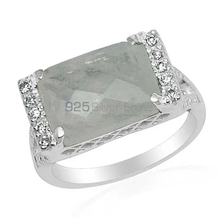 925 Sterling Silver Rings In Rainbow Moonstone Jewelry 925SR1584_1