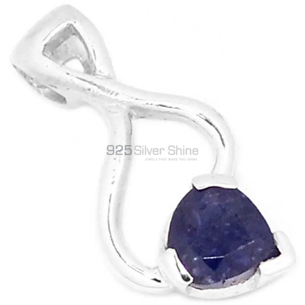 Iolite Gemstone Handmade Pendants In 925 Sterling Silver Jewelry 925SP256-5_1