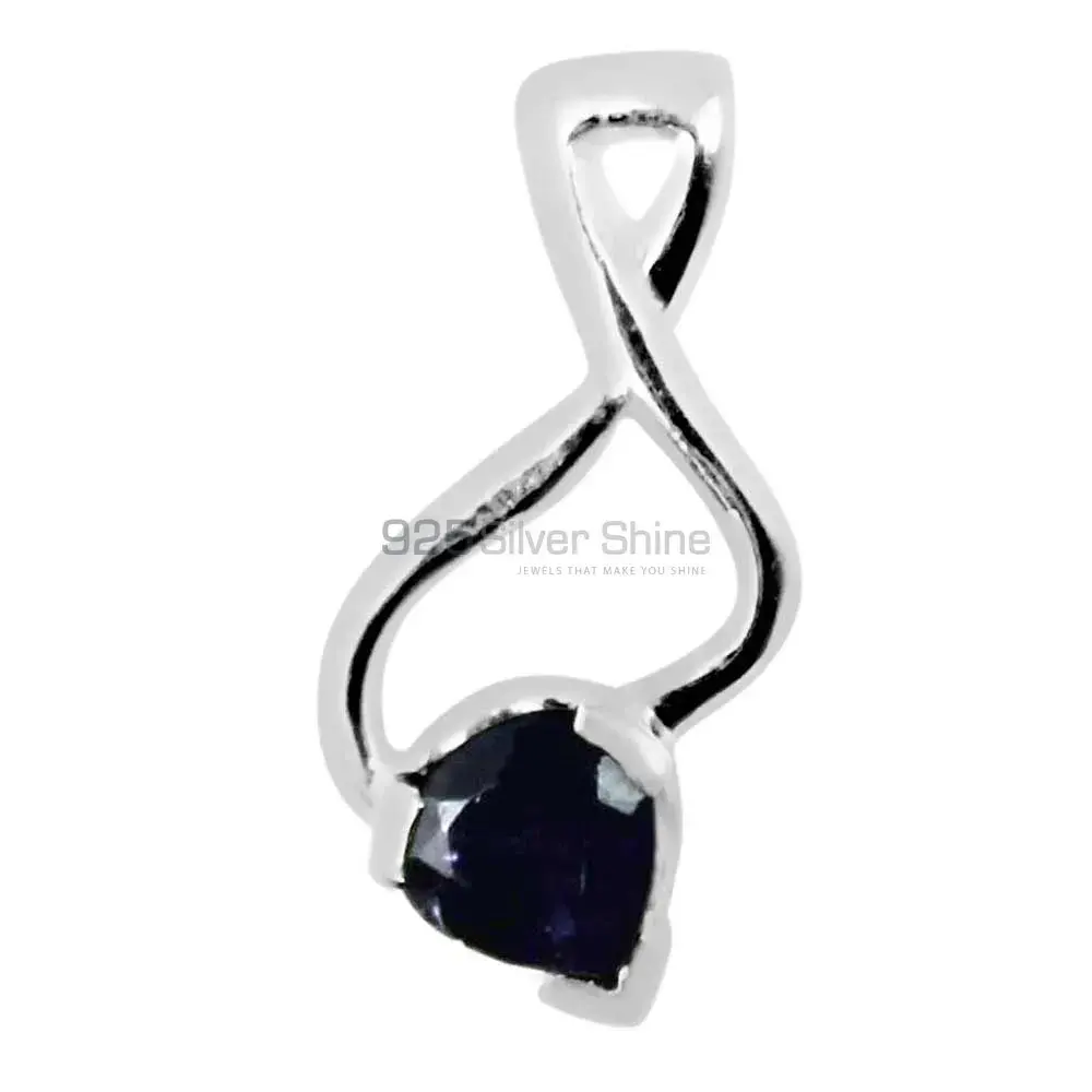 Iolite Gemstone Handmade Pendants In 925 Sterling Silver Jewelry 925SP256-5_2