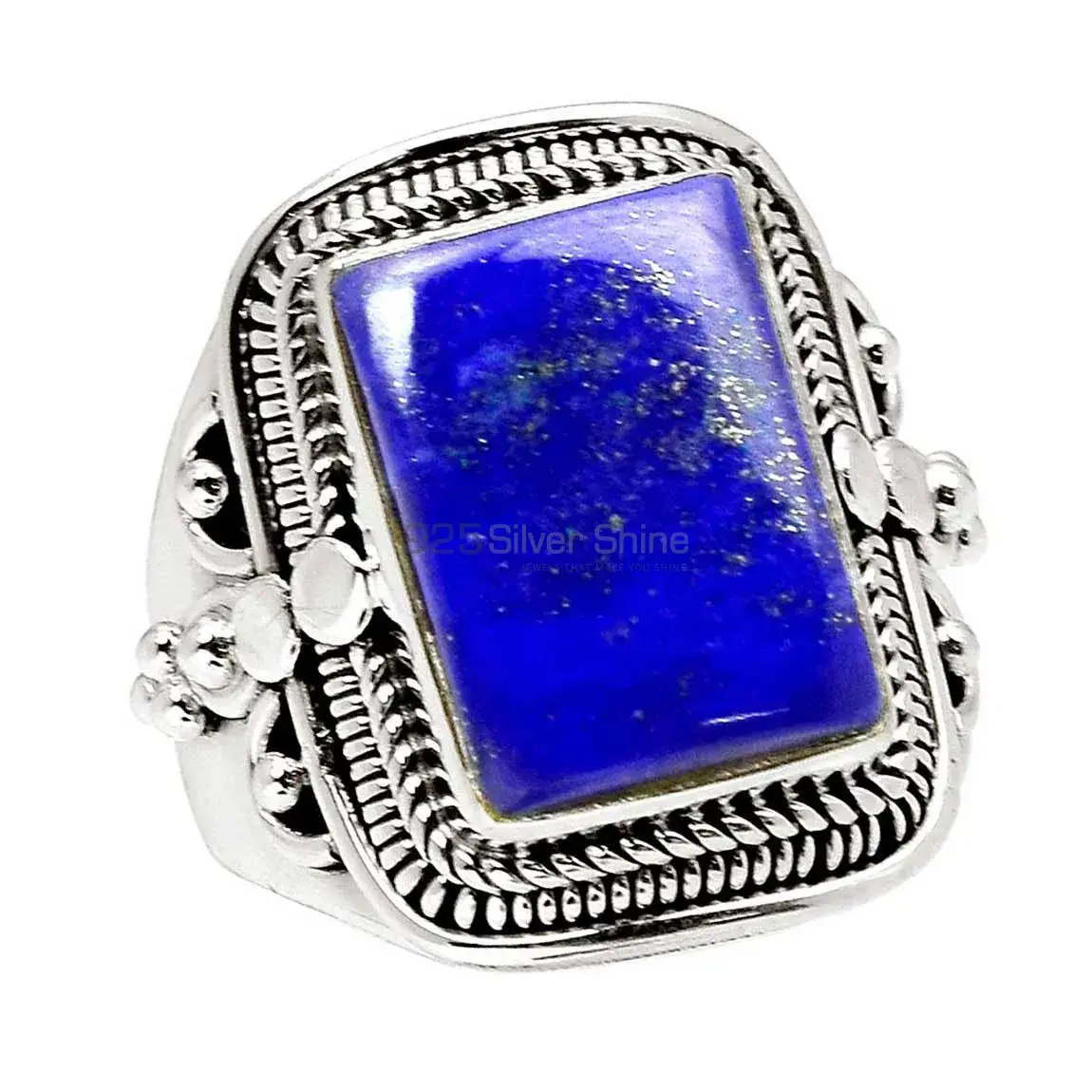 Lapis Lazuli Gemstone Ring In Silver Jewelry 925SR2313_1