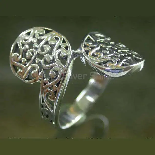 Plain Silver Rings Jewelry 925SR2657_0