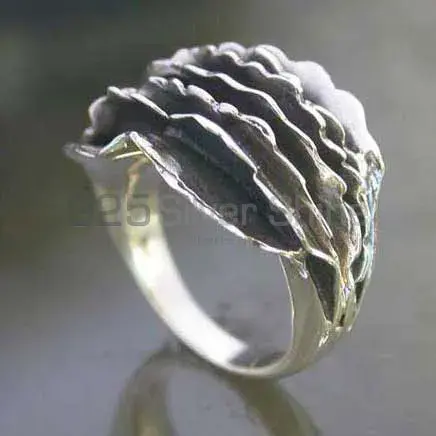 Plain Sterling Silver Rings Jewelry 925SR2495_0