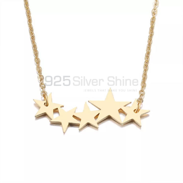 Range Star 925 Silver Charm Necklace STMN506_0