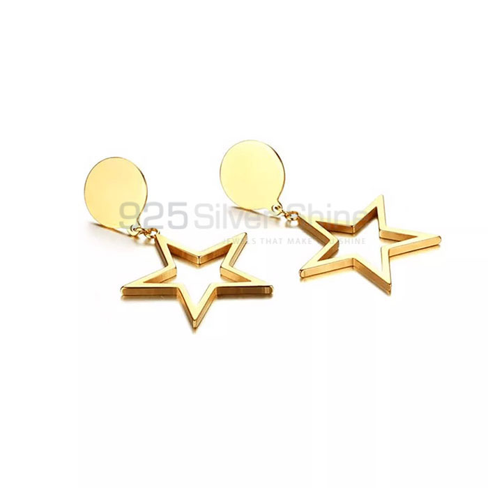Lovely Star Cut Stud Earring In 925 Sterling Silver STME482_0