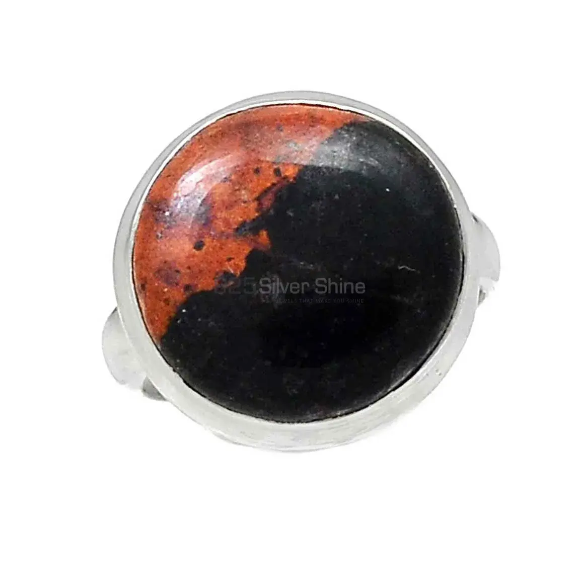 Multi Semi Precious Gemstone Ring In 925 Sterling Silver 925SR2281_1