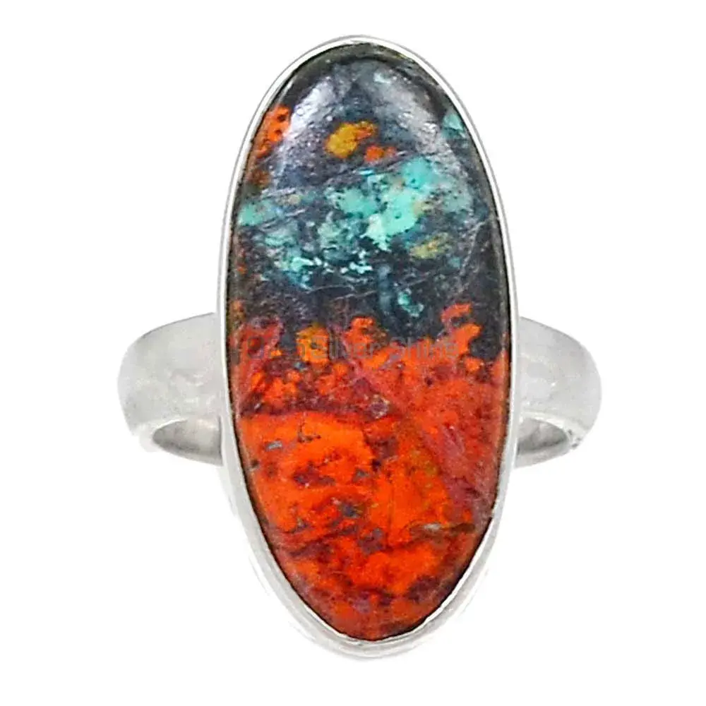 Multi Semi Precious Gemstone Ring In 925 Sterling Silver 925SR2281_2