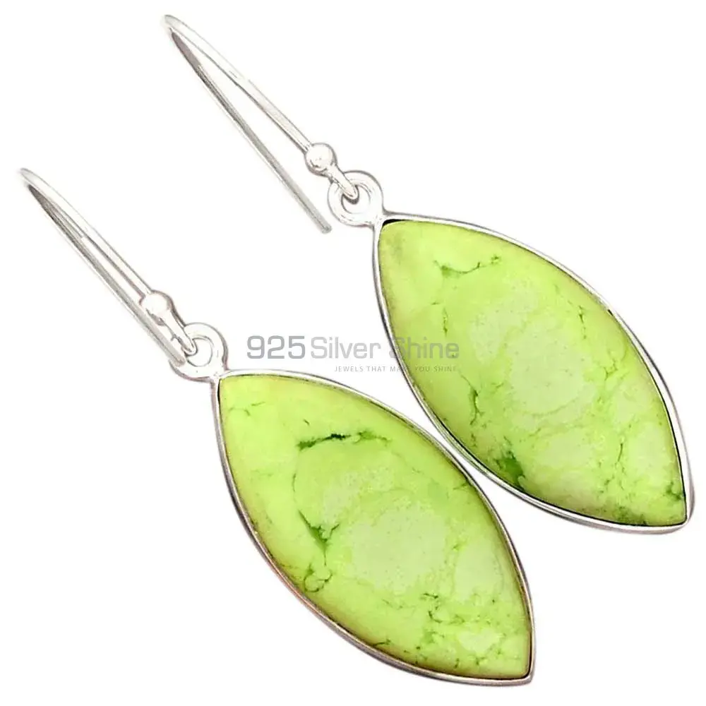 Natural Agate Gemstone Earrings In Solid 925 Silver 925SE2263_5