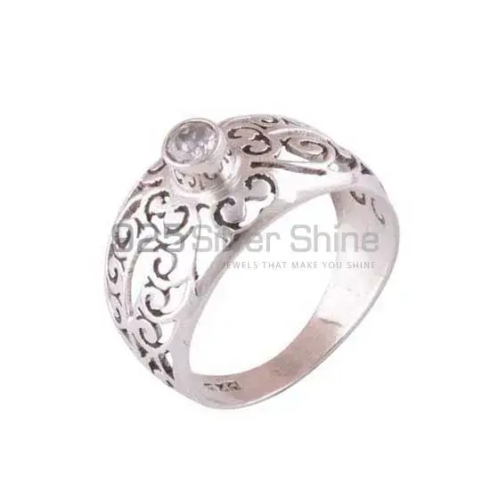 Natural Blue Topaz Gemstone Rings In 925 Sterling Silver Jewelry 925SR3977_1