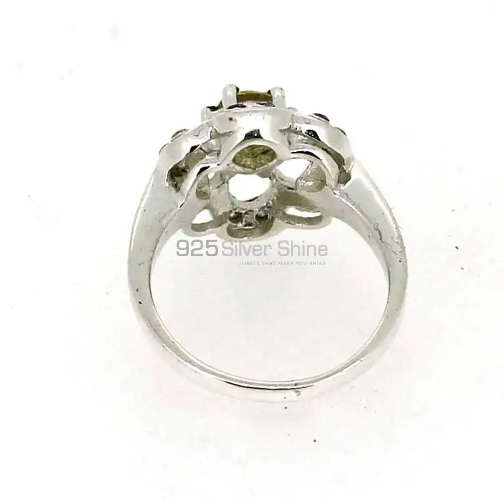 Natural Citrine Sterling Silver Rings 925SR041-2_5