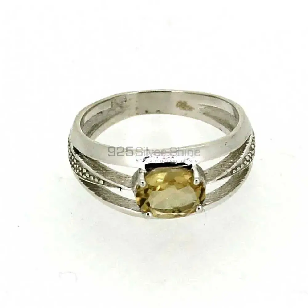 Citrine Sterling Silver Rings Jewelry 925SR027-2_3