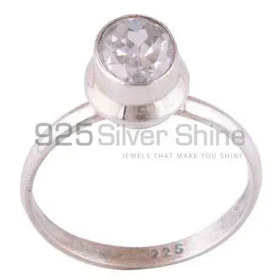 Natural Crystal Gemstone Rings In Fine 925 Sterling Silver 925SR3441_0