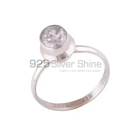 Natural Crystal Gemstone Rings In Fine 925 Sterling Silver 925SR3441_1