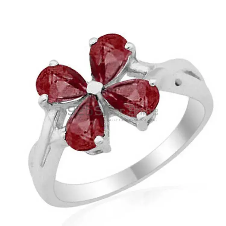 Natural Garnet Gemstone Rings In 925 Sterling Silver Jewelry 925SR1794_1