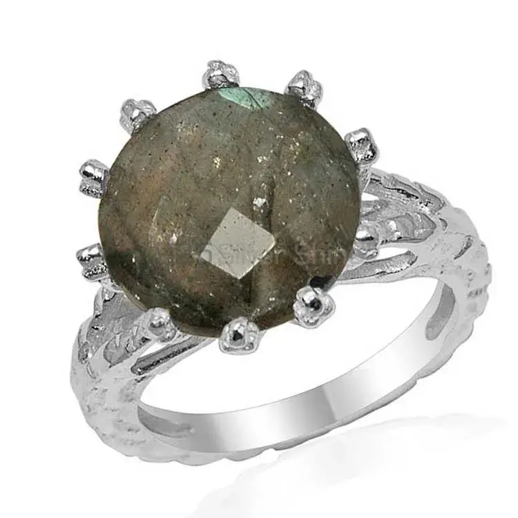 Natural Labradorite Gemstone Rings In 925 Sterling Silver Jewelry 925SR1639_1