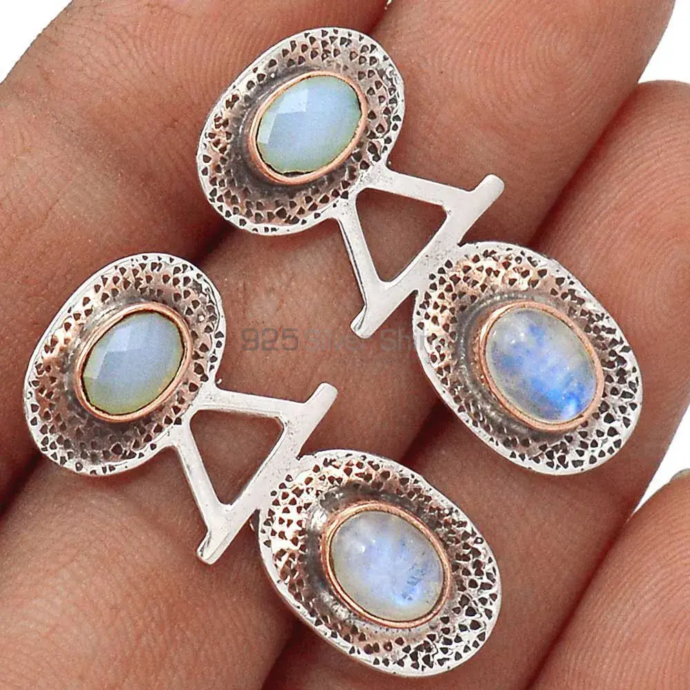 Natural Multi Gemstone Earrings In 925 Sterling Silver Jewelry 925SE2135_1