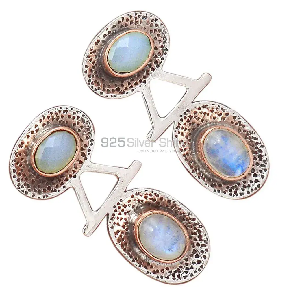 Natural Multi Gemstone Earrings In 925 Sterling Silver Jewelry 925SE2135_2