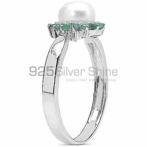 Natural Multi Gemstone Rings In 925 Sterling Silver 925SR3104_1