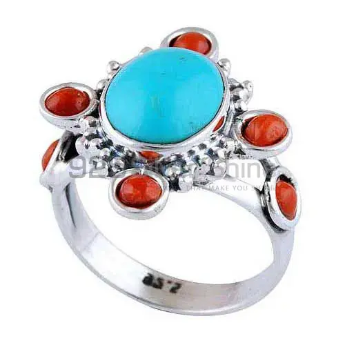Natural Multi Gemstone Rings In 925 Sterling Silver Jewelry 925SR2973_2
