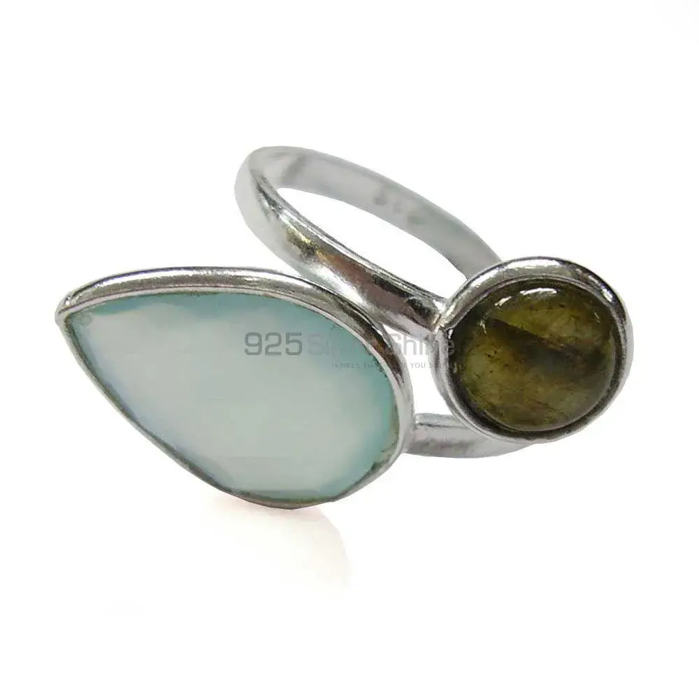 Natural Multi Gemstone Rings In 925 Sterling Silver Jewelry 925SR3853_0